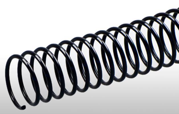 binding spring 18mm فنر مارپیچی فلزی 120 عددی سایز 18